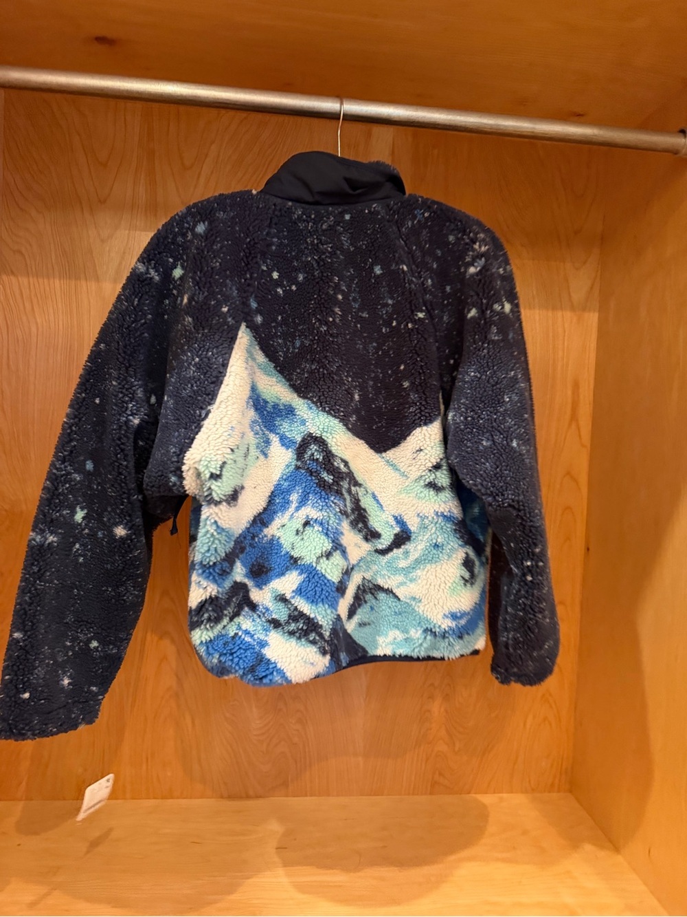 Free People Cozy Blue Mountain Sherpa Jacket - Picture 3 of 6